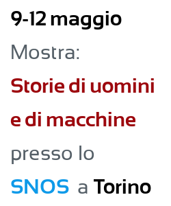 Diventa volontario per la mostra “Storie di uomini e di macchine”