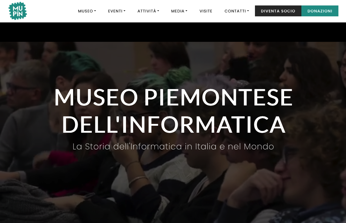 Online il nuovo sito web del MuPin – Museo Piemontese dell’Informatica