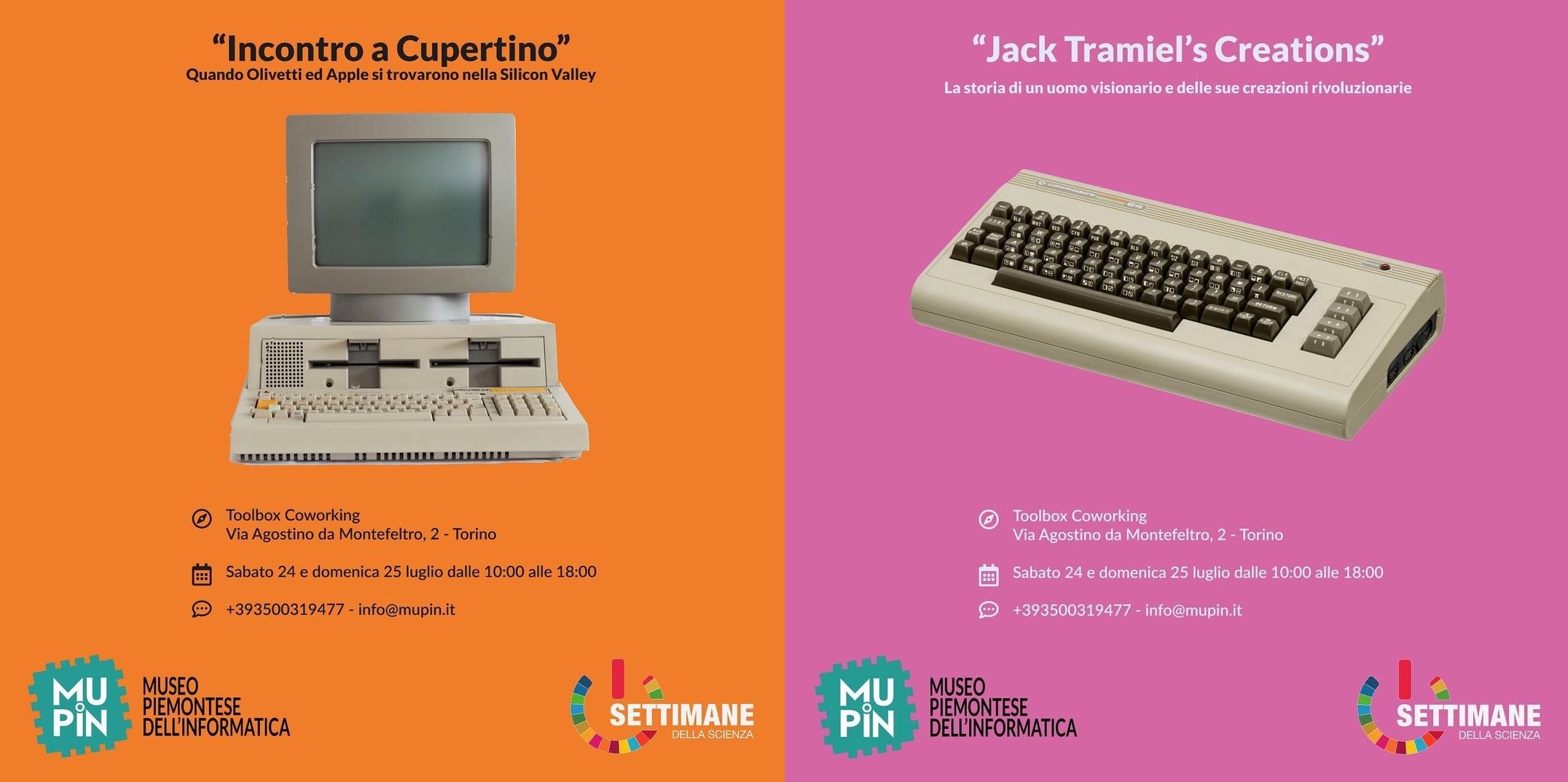 Mupin riparte a fine luglio con le mostre Incontro a Cupertino e Jack Tramiel’s Creations