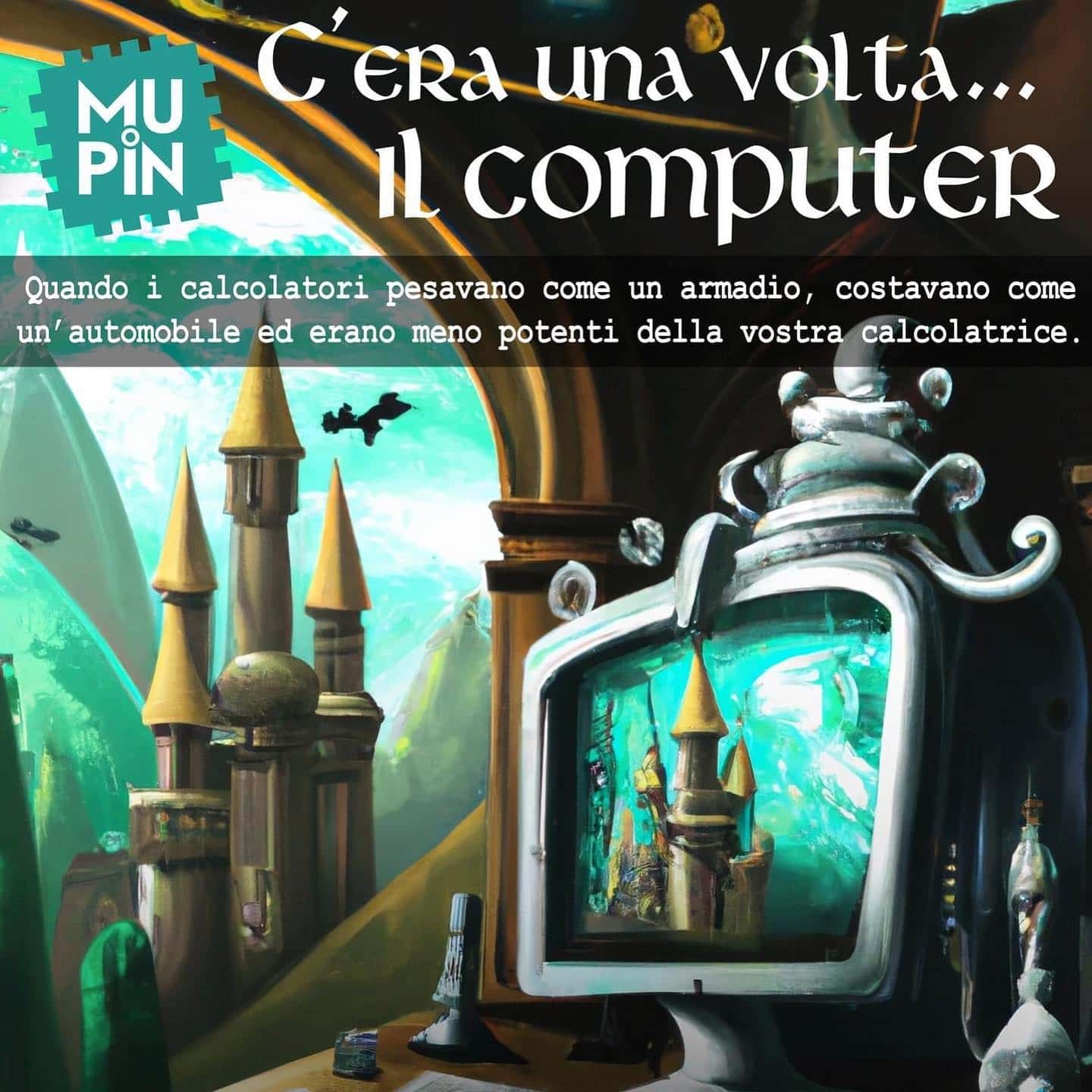 Mostra MuPIn C'era una volta il computer Montanaro e Foglizzo