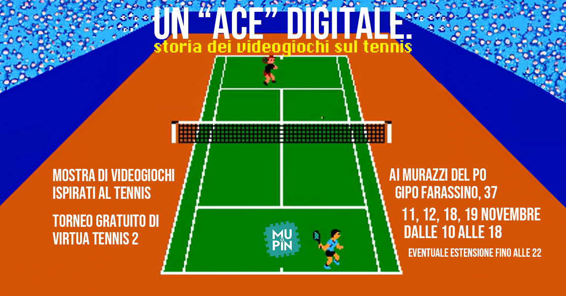 Mostra sui videogiochi del Tennis ai Murazzi di Torino
